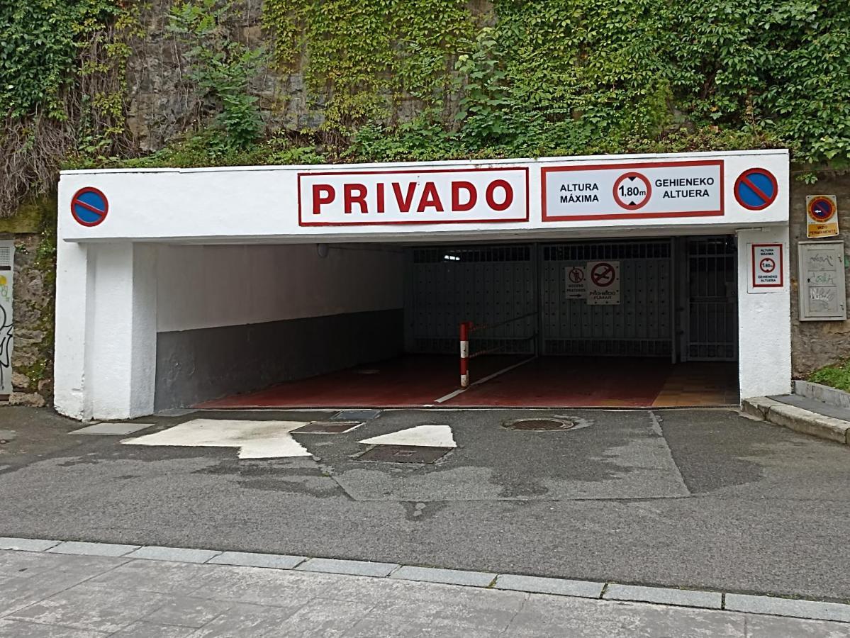 Apartamento Mentura Centro De San Sebastian Parking Free Exteriör bild