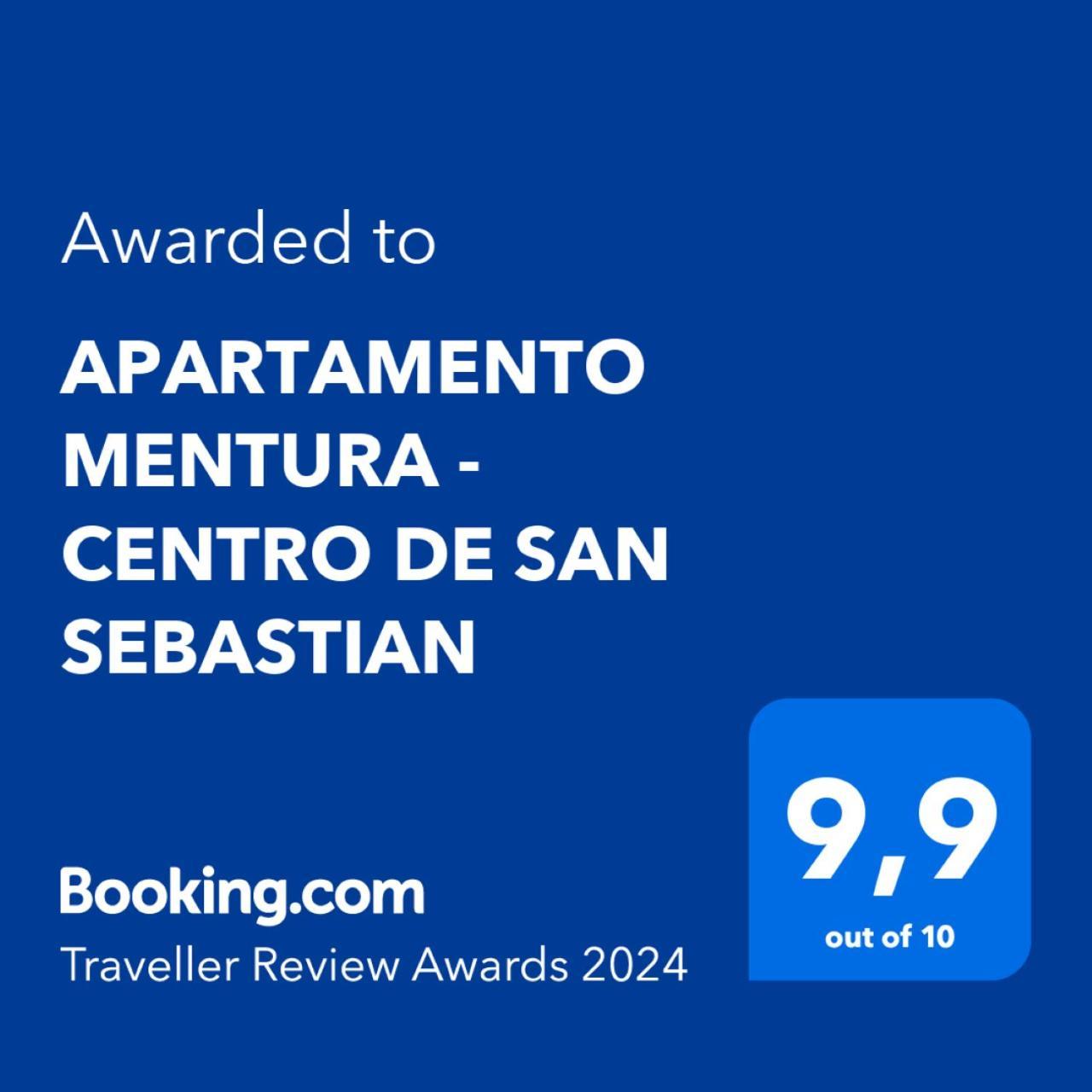 Apartamento Mentura Centro De San Sebastian Parking Free Exteriör bild